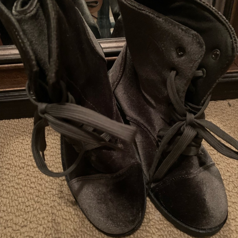 Olive Green short boots